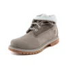 Roll Top Boots Basic “Medium Grey with Light Grey”