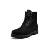 Roll Top Treadlight Wide-Fit Boot “Black Nubuck”