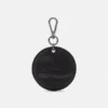Round 2-Sided Leather Key Ring