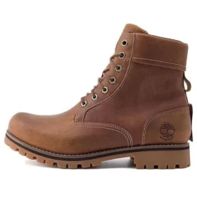 Rugged 6 Inch Waterproof Boots “Rust Full Grain”