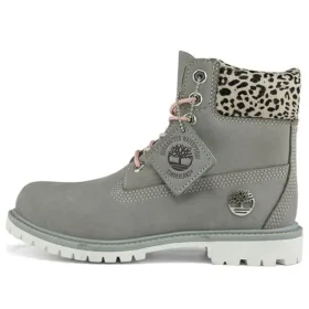 Safari Cheetah 6 Inch Waterproof Boot “Grey and Cheetah Print”