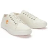 Seneca Bay Fabric Oxford Shoes “White”
