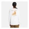 Shoe Logo Long Sleeves T-Shirt “White Yellow”