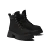 Sky 6 Inch Lace Up Boots “Black Nubuck”