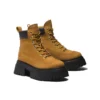 Sky 6 Inch Lace Up Boots “Wheat Nubuck”