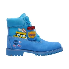 SpongeBob SquarePants X Timberland 6-Inch Waterproof Boots “Blue”