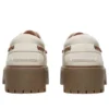 Stone Street Platform Boat “Off-White Nubuck”