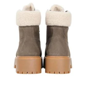 Stone Street Platform Boots “Taupe”
