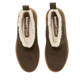 Stone Street Warm-Lined Platform “Dark Brown Full Grain”
