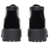 Stone Street Waterproof Platform Boot “Black Patent Leather”