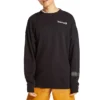 Timberland Back Large Logo Printing Sports Black