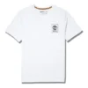 Timberland Back Pattern Printing Short Sleeve White