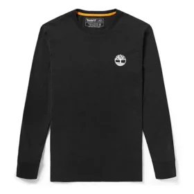 Timberland Casual Printing Round Neck Long Sleeves Black