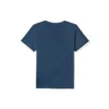 Timberland Casual Round Neck Printing Short Sleeve Blue