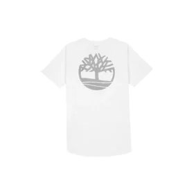 Timberland Casual Round Neck Printing Short Sleeve White