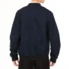 Timberland Logo Pocket Zipper aviator Jacket Blue
