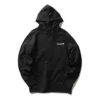 Timberland Logo Printing hooded Zipper Black