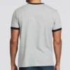 Timberland Logo Printing Short Sleeve Gray