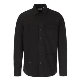 Timberland Multiple Pockets Forked Shirt Jacket Black