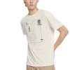 Timberland Pattern Printing Short Sleeve White