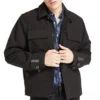 Timberland Reflective Cargo Multiple Pockets Jacket Black
