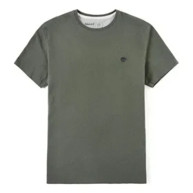 Timberland Round Neck Outdoor Short Sleeve Green