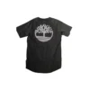 Timberland Round Neck Printing Short Sleeve Black