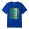 Timberland Round Neck Printing Short Sleeve Blue