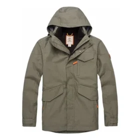 Timberland Solid Color Stay Warm Jacket Gray Green