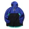 Timberland Splicing hooded Zipper Jacket Blue