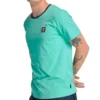 Timberland SS20 CoolMax Logo Short Sleeve Round Neck Green