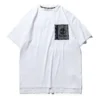 Timberland SS20 Hollow Out Zipper Pocket Printing Short Sleeve White