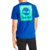 Timberland SS20 Logo Printing Short Sleeve Blue