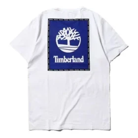 Timberland SS20 Logo Printing Short Sleeve White