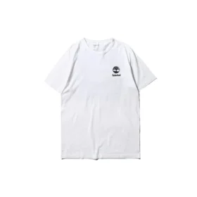 Timberland SS20 Logo Printing Short Sleeve White