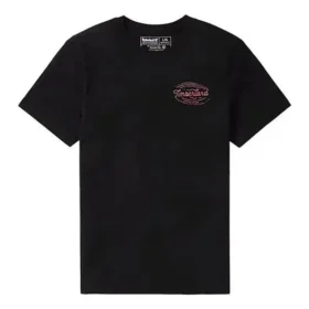 Timberland SS20 Round Neck Printing Short Sleeve Black