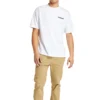 Timberland SS20 Round Neck Printing Short Sleeve White