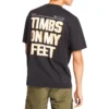 Timberland SS20 Slogan Printing Short Sleeve Black