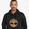 Timberland Tree Logo Hoodie – Black/Wheat Timberland Tree Logo Hoodie – Black/Wheat