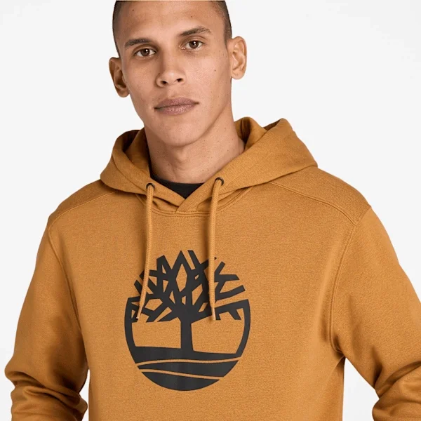 Timberland Tree Logo Hoodie – Wheat/Black Timberland Tree Logo Hoodie – Wheat/Black