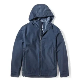 Timberland waterproof Zipper Hooded Jacket Blue