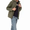 Timberland waterproof Zipper Hooded Jacket Green