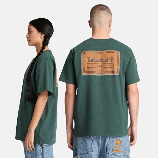 Timberland® X Beams Cotton Print T-Shirt Timberland® X Beams Cotton Print T-Shirt