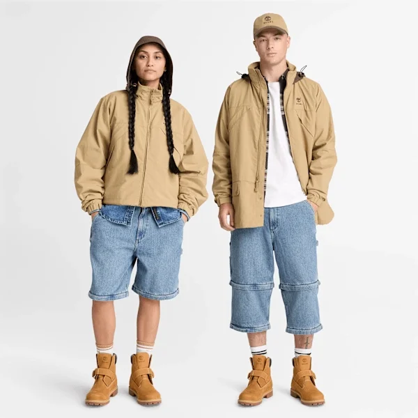 Timberland® X Beams Nylon Zip up Convertible Jacket Timberland® X Beams Nylon Zip up Convertible Jacket