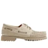 Timberland x END. Authentic 3-Eye Boat “White”