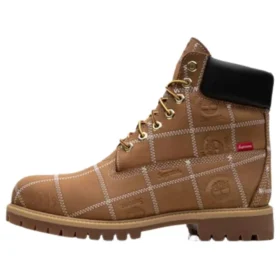 Timberland x Supreme 6 Inch Premium Waterproof Boot “Patchwork – Wheat”