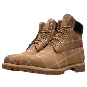 Timberland x Supreme 6 Inch Premium Waterproof Boot “Patchwork – Wheat”