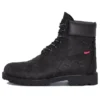 Timberland x Supreme Heritage Lace Up 6 Inch Boots “Black Nubuck”