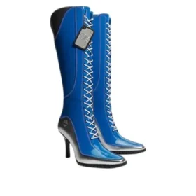 Timberland x Veneda Carter 14 Inch Lace-Up Zip Boot “Bright Blue”