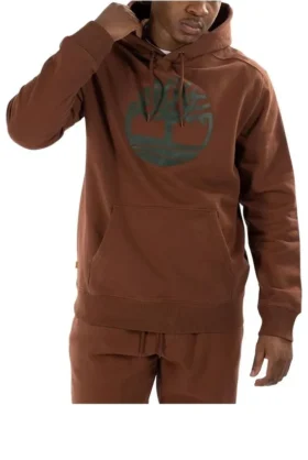 Tree Logo Hoodie “Brown”
